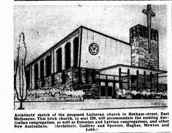 Modernist Church East Melbourne Storey Of Melbourne